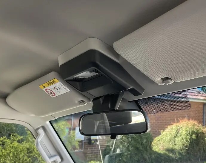 Troopy with dome light — console will not fit